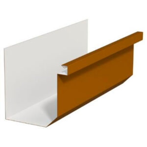 D Style Box Gutter - Cinammon Metals