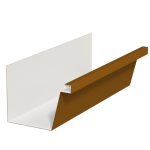 F Style Box Gutter by Cinnamon Metals