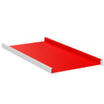 Mechanical lock - Standing Seam Panels - Cinnamon Metals