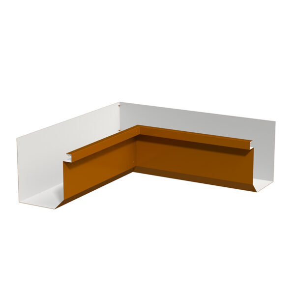 D Style Box Gutter - Cinammon Metals