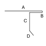 Locking drip edge for roofing panels with no hem by Cinnamon Metals