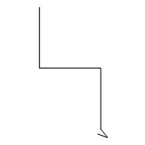 Drip Edge with back Flange