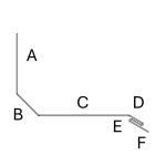 Through wall flashing with receiver (custom) by Cinnamon Metals