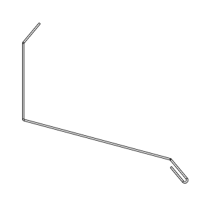 End wall with seal kick