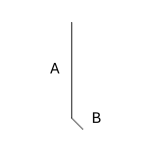 Cleat for installing: coping caps, drip edge, gravel stop and rake flashing by Cinnamon Metals